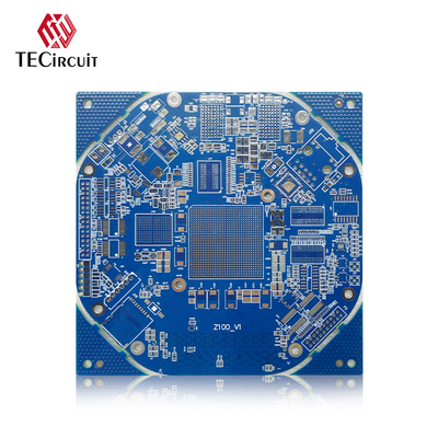 18 katmanlı yüksek frekanslı PCB HDI sert çok katmanlı PCB üretim
