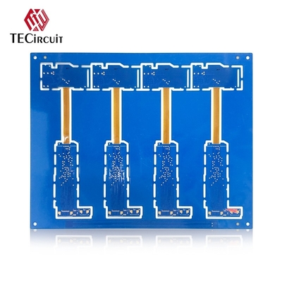 satın al 1.2mm Kalınlığı 4 Katman Sert Esnek PCB Basılı Devre Tablosu Dondurma Altın 2U