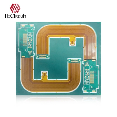satın al 2 katmanlı sert esnek devre panelleri Altın parmak 0.15mm kalınlığı PCB esnek sert Çevrimiçi üretim