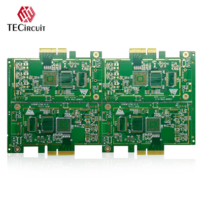 Altın Parmak Yüksek Frekanslı PCB Yönetim Kurulu RIGID PCB OEM Modül İletişim için