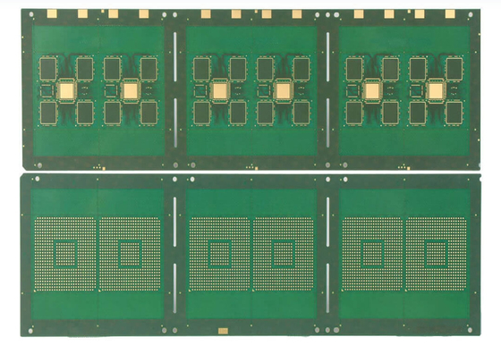 Çok katmanlı IC Substrate PCB Board PCB Sert Kör Vias Yumuşak Altın