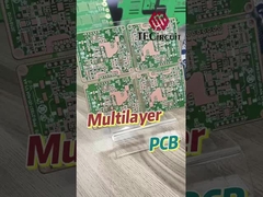 6 katman FR4 SÜRGÜN Çok katmanlı PCB Devre Bülteni Tek durak PCB Servisi
